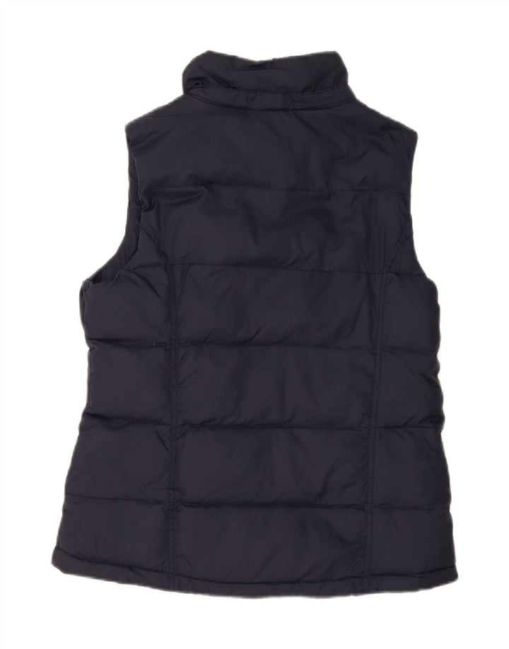 Crew Clothing Gilet căptușit pentru femei UK 12 Medium Bleumarin Poliester