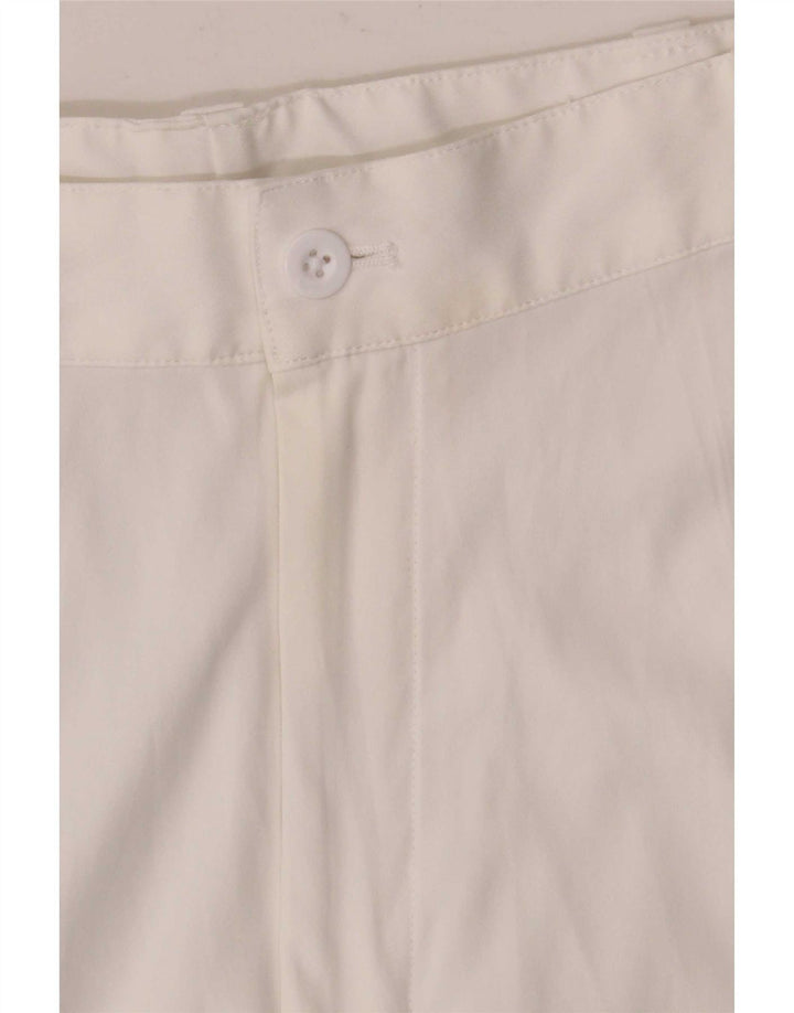 Pantaloni scurți chino Barcelona Barcelona W38 XL, alb, poliester