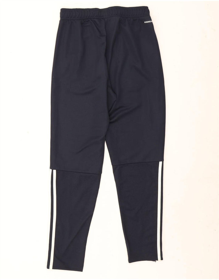 Pantaloni de trening Adidas Aeroready pentru bărbați, poliester mediu albastru bleumarin