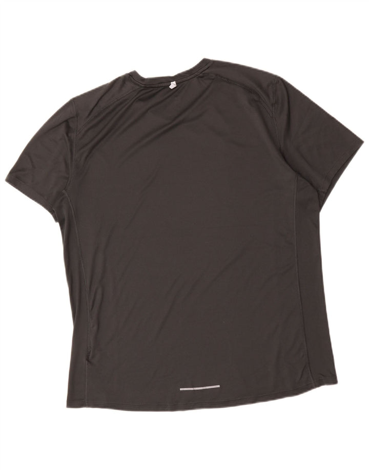 Tricou Nike Dri Fit pentru bărbați Top Medium Gri Poliester