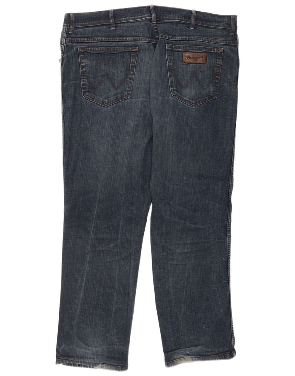 Blugi drepte pentru bărbați Wrangler Texas W40 L30 bumbac albastru