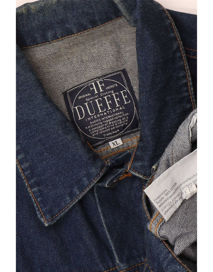 Jachetă de blugi pentru bărbați Dueffe UK 42 XL bumbac bleumarin