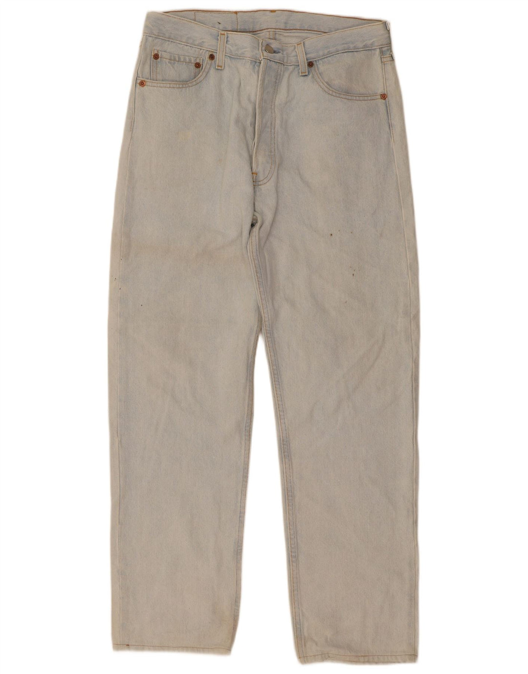 Blugi drepti pentru bărbați Levi's 501 W36 L32 Bumbac albastru