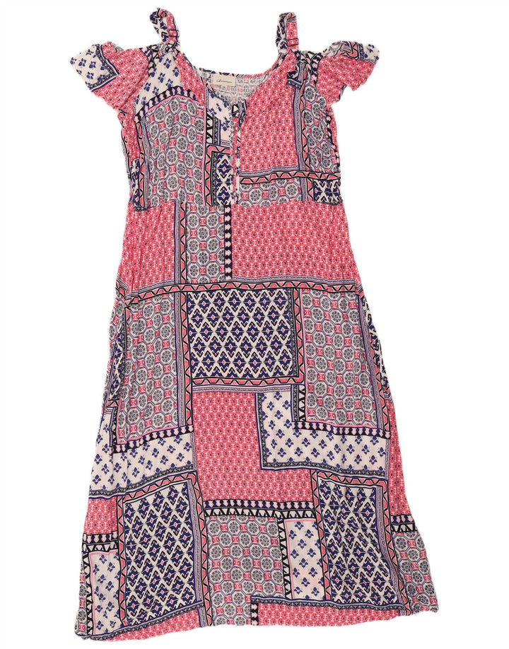 AUTOGRAPH  Womens A-Line Dress UK 20 2XL Multicoloured Patchwork