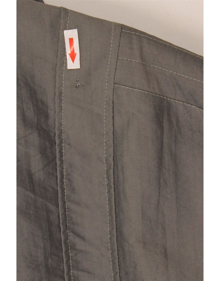 Jachetă vintage pentru bărbați Sherpa Bomber UK 40 Large Gri