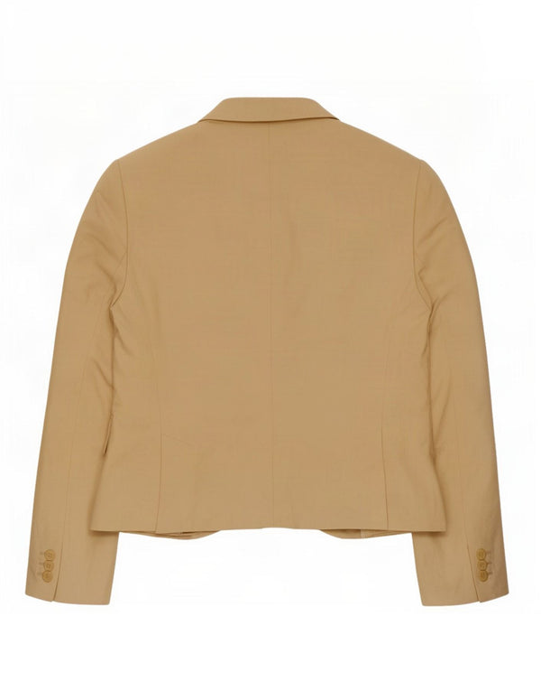 Massimo Dutti Jachetă Blazer Femei 1 Buton EU 44 XL In Bej
