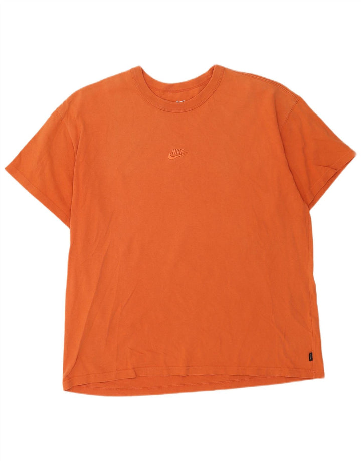 Tricou pentru bărbați Nike Top XL bumbac portocaliu
