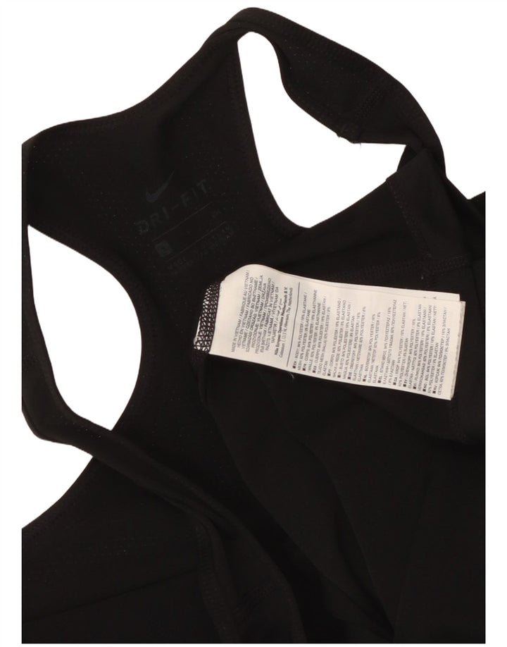Vesta grafică pentru femei Nike UK 10 Poliester negru mic