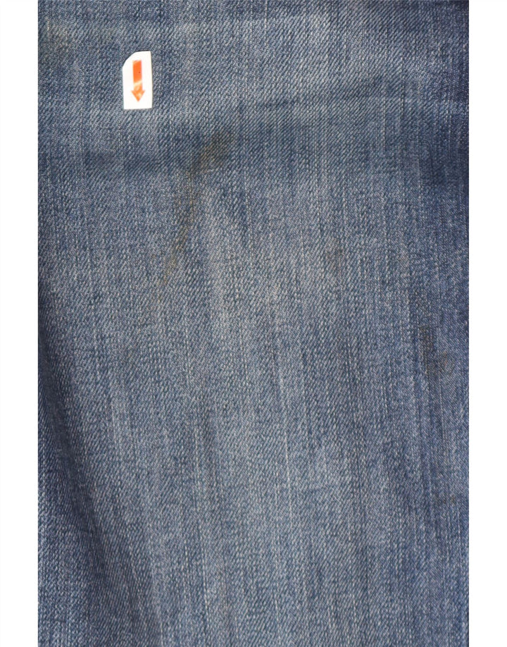 DIESEL Blugi Bootcut Bărbați W36 L34 Bumbac Albastru