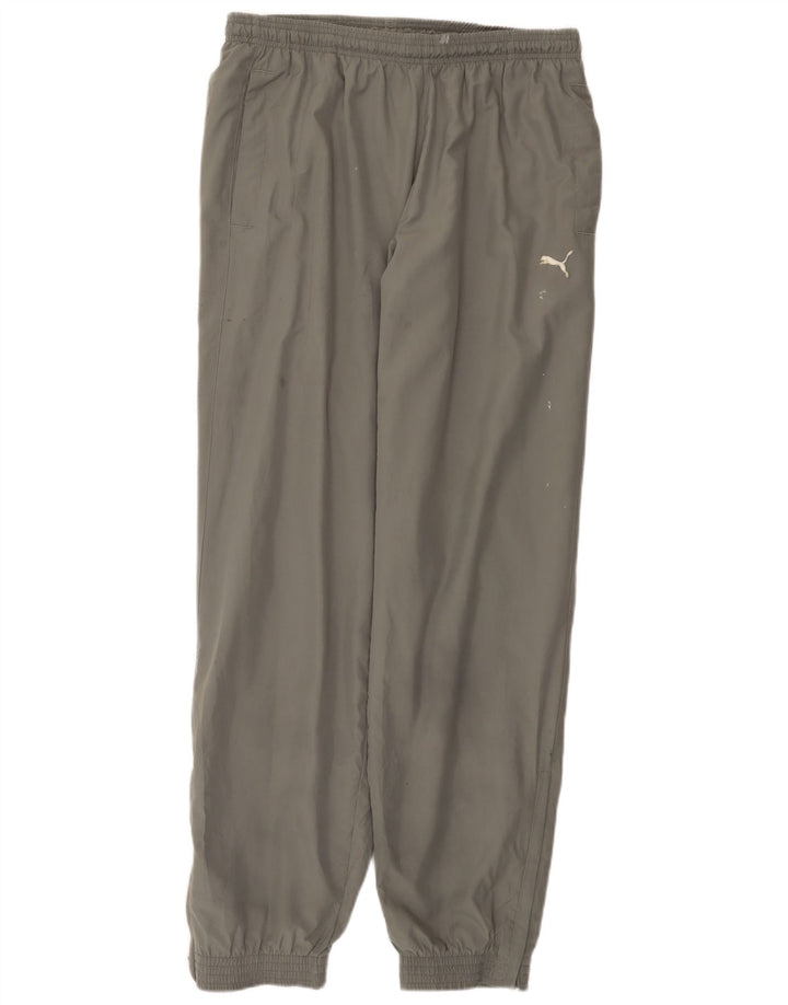 Pantaloni de trening PUMA pentru bărbați Joggeri mari, gri, poliester