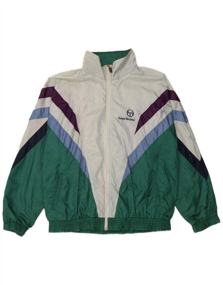 Trening complet pentru bărbați SERGIO TACCHINI IT 50 Medium Green Colorblock