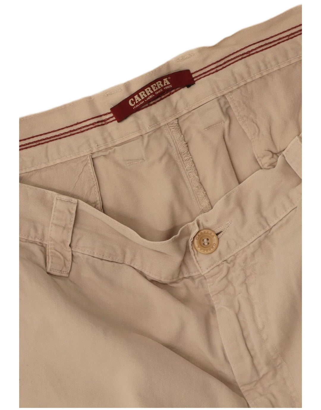 CARRERA Mens Chino Shorts W34 Large Beige