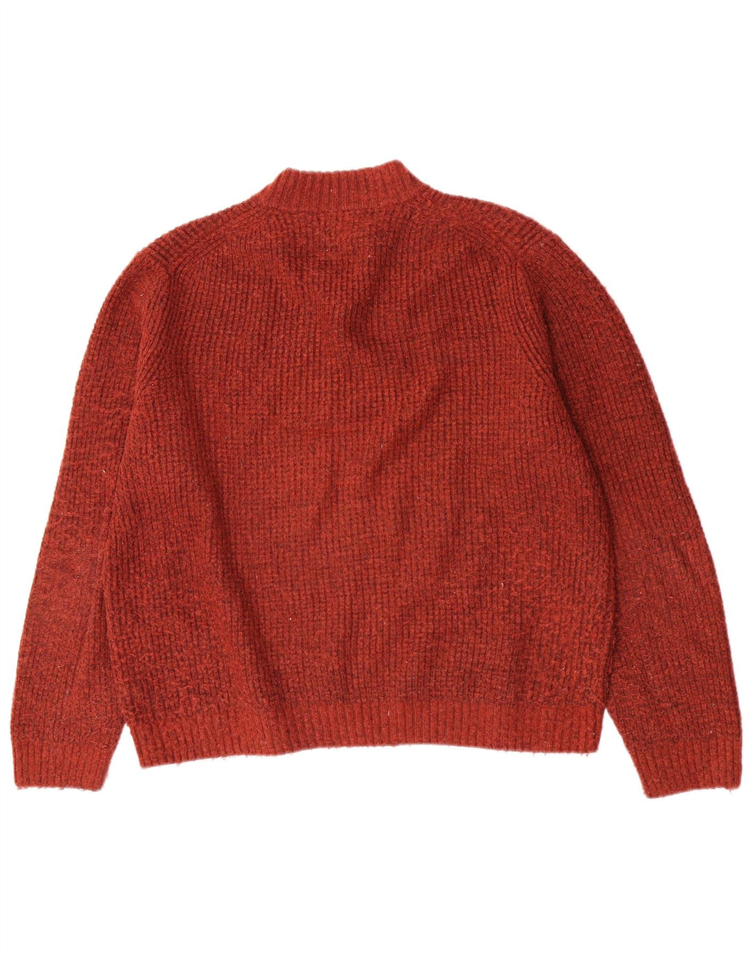 Pulover cu gât țestoasă pentru bărbați Marks & Spencer, XL, roșu acrilic