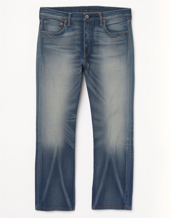 Blugi 501 drepti pentru bărbați Levi's W34 L28 Bumbac albastru