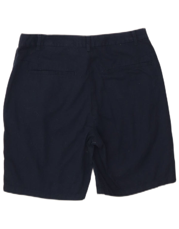 Pantaloni scurti chino pentru femei Marks & Spencer UK 10 Small W28 Bumbac bleumarin