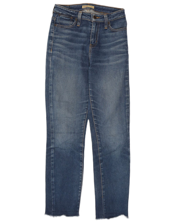 Blugi slim pentru femei GUESS L25 L27 bumbac albastru