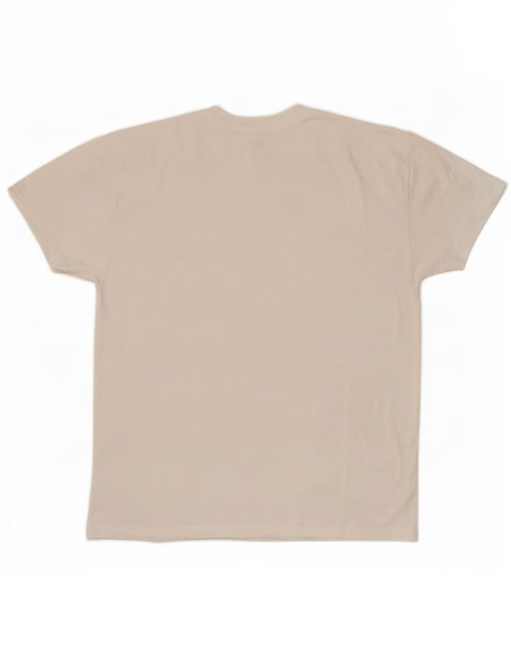 Tricou relaxat pentru bărbați Abercrombie & Fitch Top din bumbac alb mediu