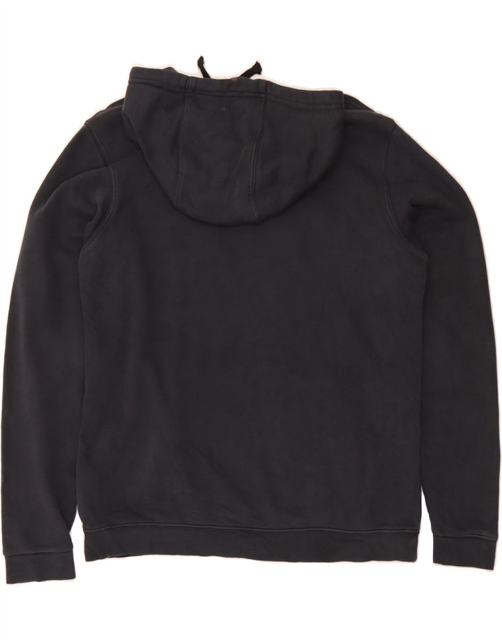 NIKE Mens Graphic Hoodie Jumper Medium Black Cotton Vintage Nike and Second-Hand Nike from Messina Hembry 