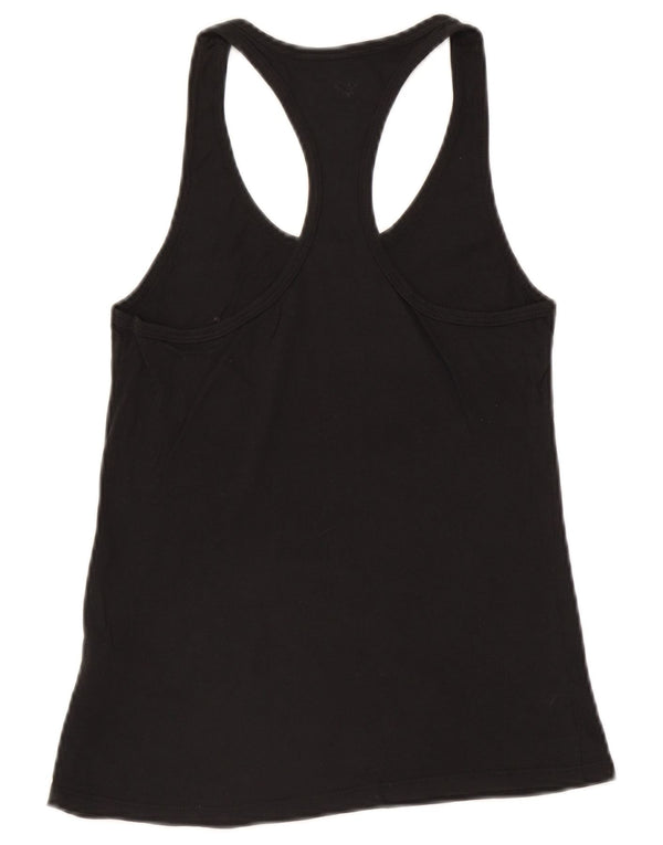 Vestă grafică cu croială atletică Nike pentru bărbați XS, bumbac negru