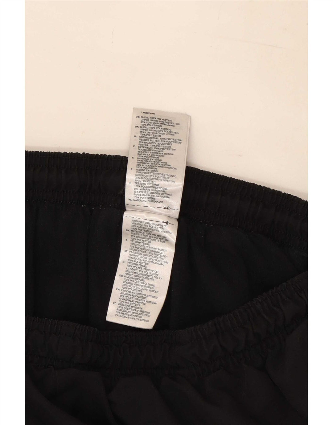 Pantaloni de trening pentru bărbați Adidas Pantaloni de jogging, mari, negru, poliester