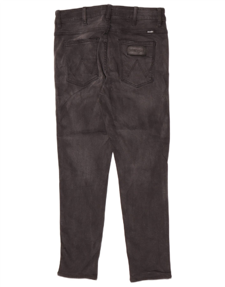 Blugi slim pentru femei Wrangler Distressed W30 L26 bumbac negru