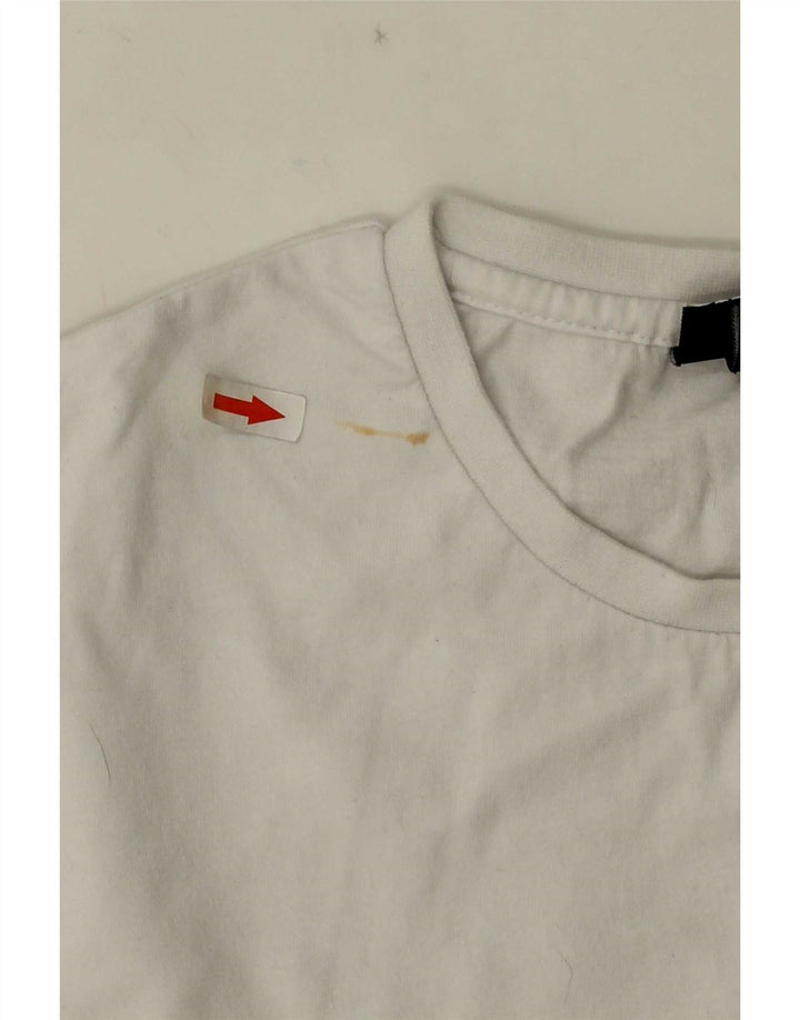 Tricou bărbați Ellesse Top mare din bumbac alb