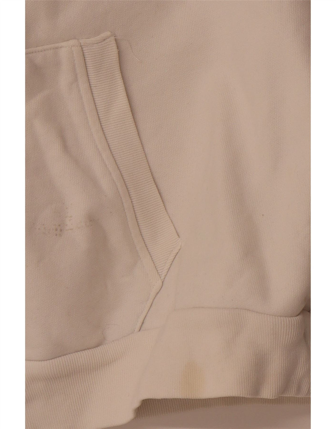 Pulover cu glugă cu grafic supradimensionat pentru femei LEVI'S UK 14 Medium Off White