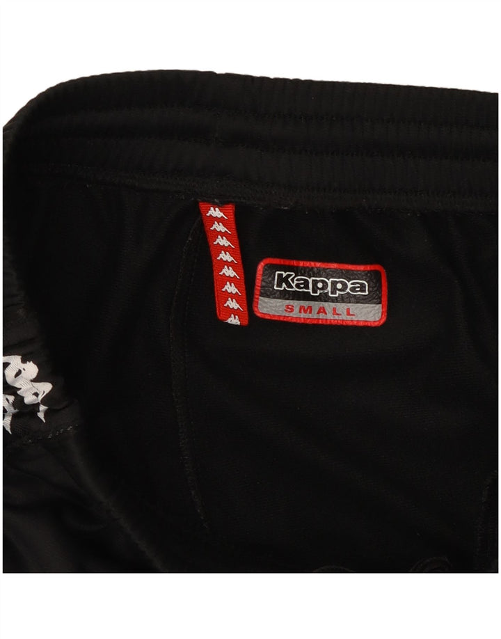 Pantaloni de trening grafic Kappa pentru bărbați, mici, negri