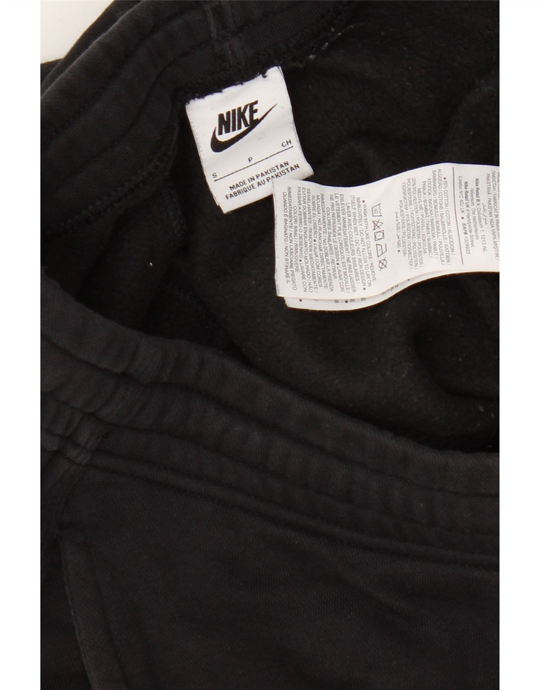 Pantaloni de trening pentru bărbați Nike Pantaloni de jogging Mici, negru, bumbac
