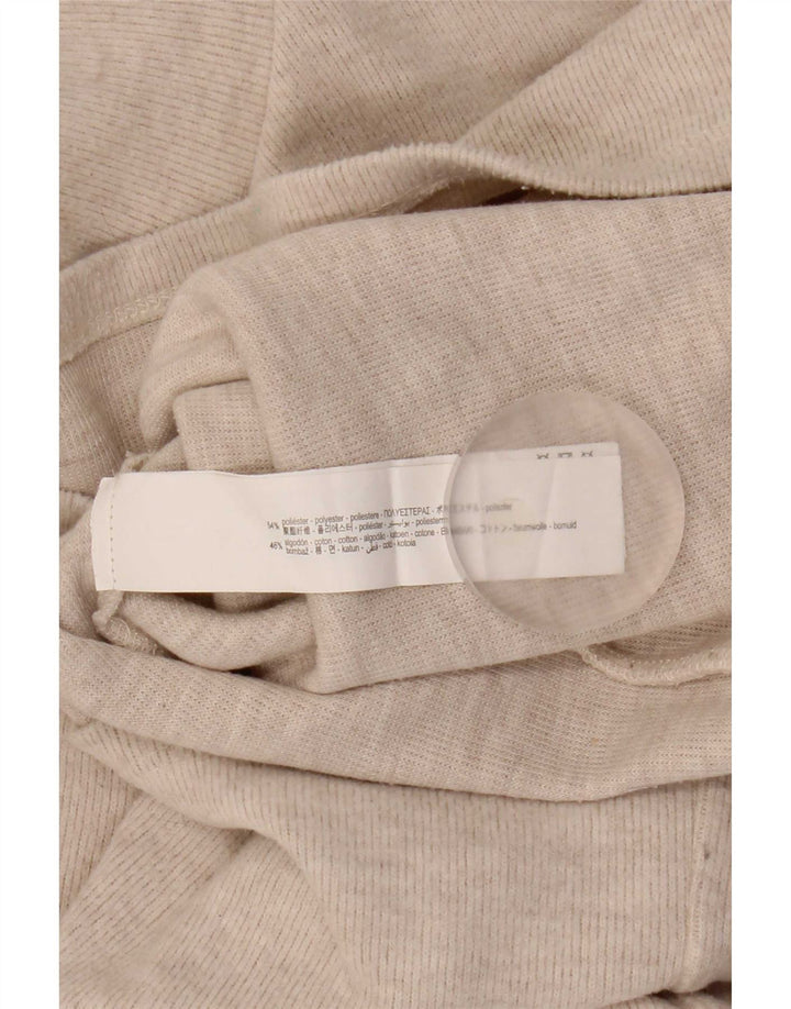 Rochie cu mâneci 3/4 pentru femei Zara UK 14 Poliester mediu bej
