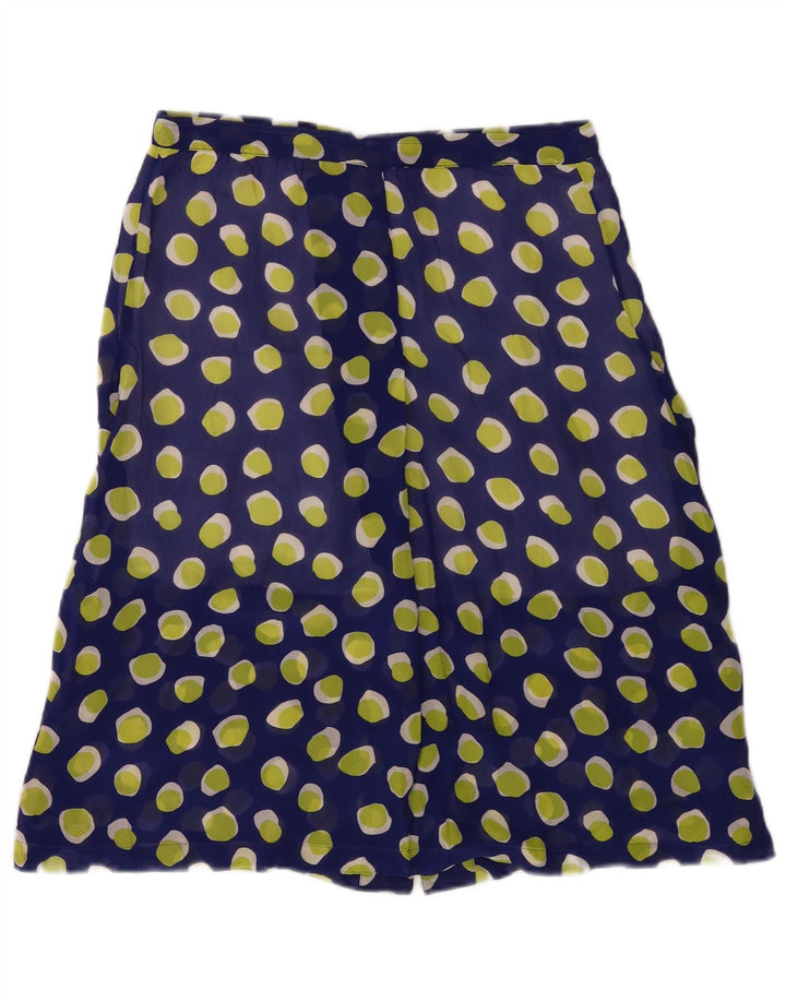 Fusta A-Line Vintage pentru femei W30 Medium Bleumarin Pete