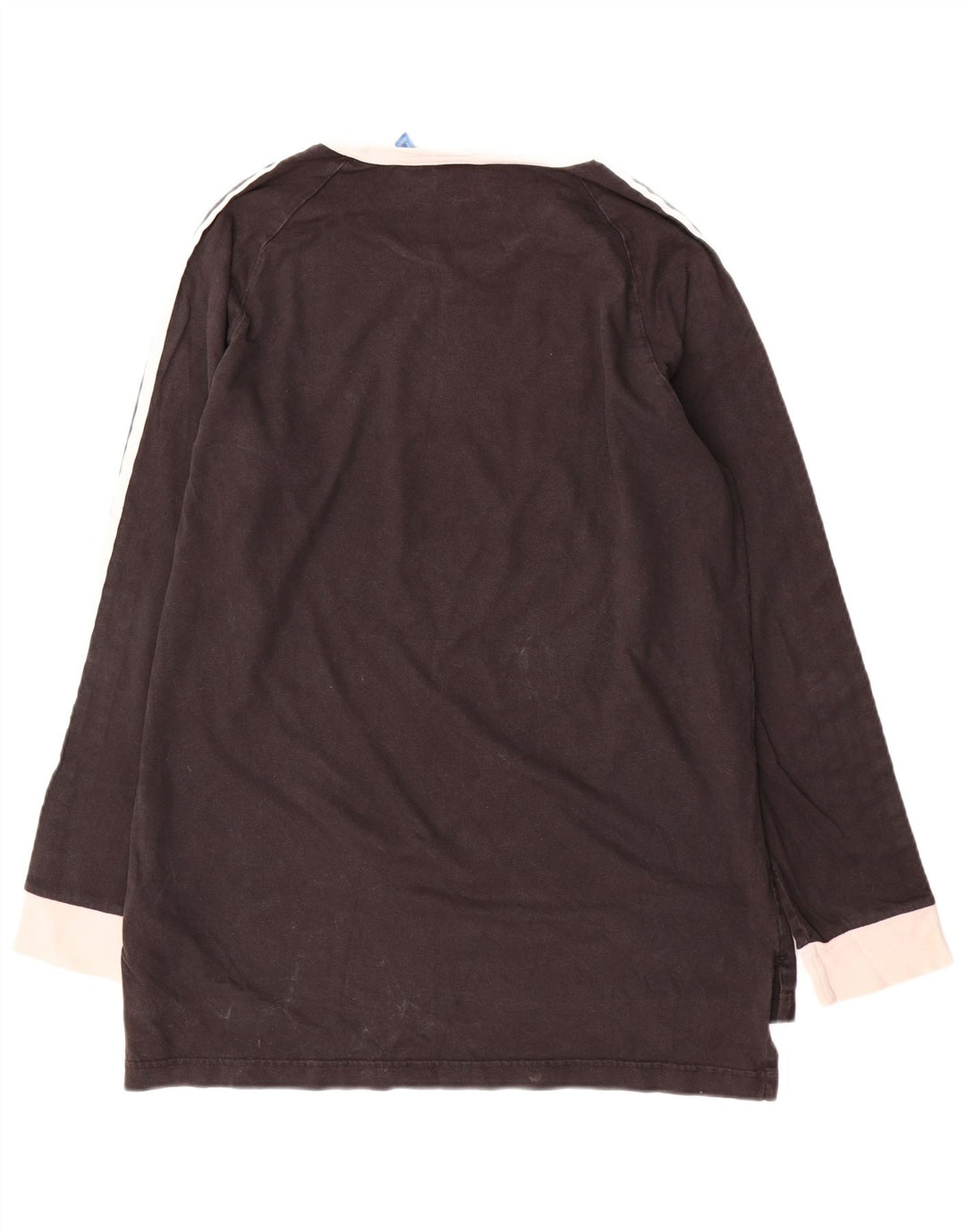 Top pentru bărbați Adidas cu mânecă lungă, mare, negru, color block, bumbac