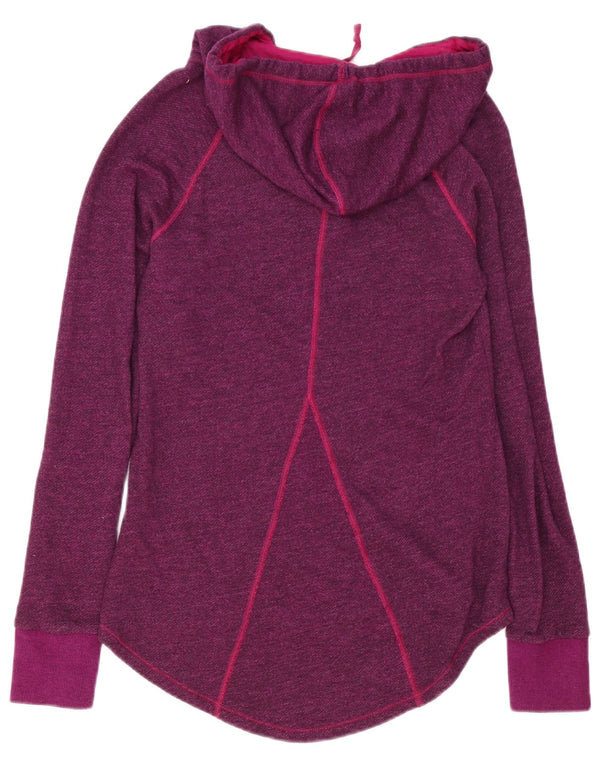 Pulover cu glugă The North Face pentru femei UK 10 Small Purple Poliester