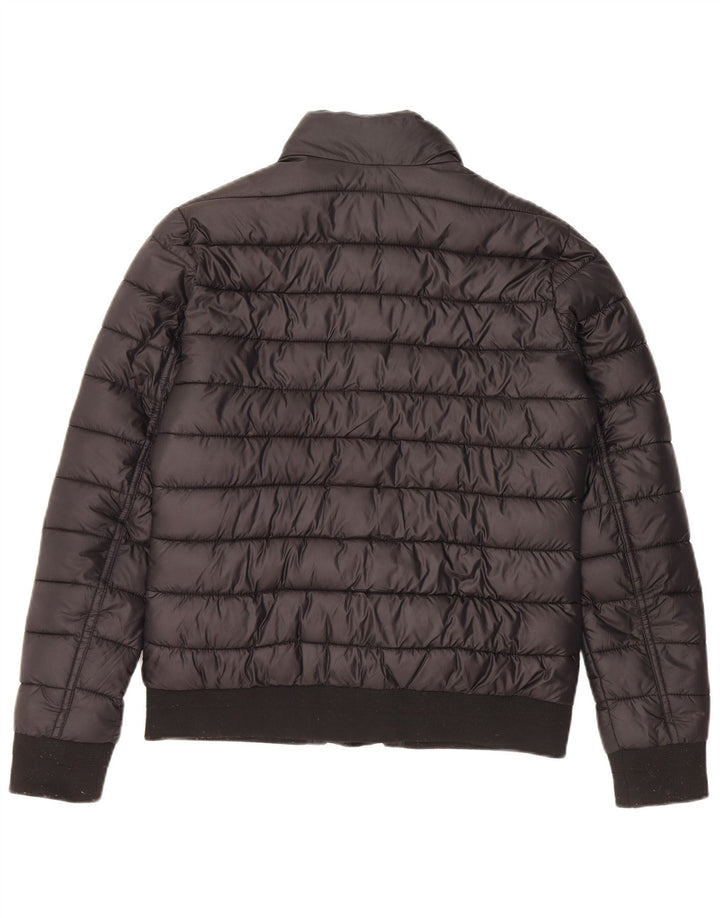 Jack Wills Jachetă căptușită pentru femei UK 10 Small Negru Poliester