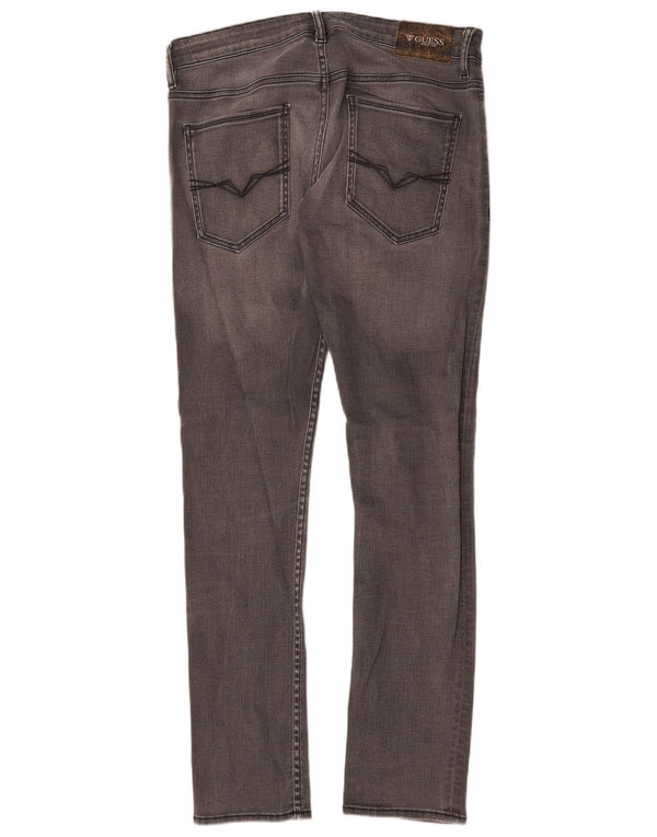 Blugi skinny pentru femei Guess W33 L32 gri