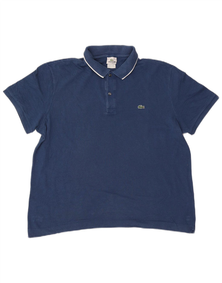 Tricou polo Lacoste pentru bărbați, cu formă regulată, mărimea 6 XL bleumarin