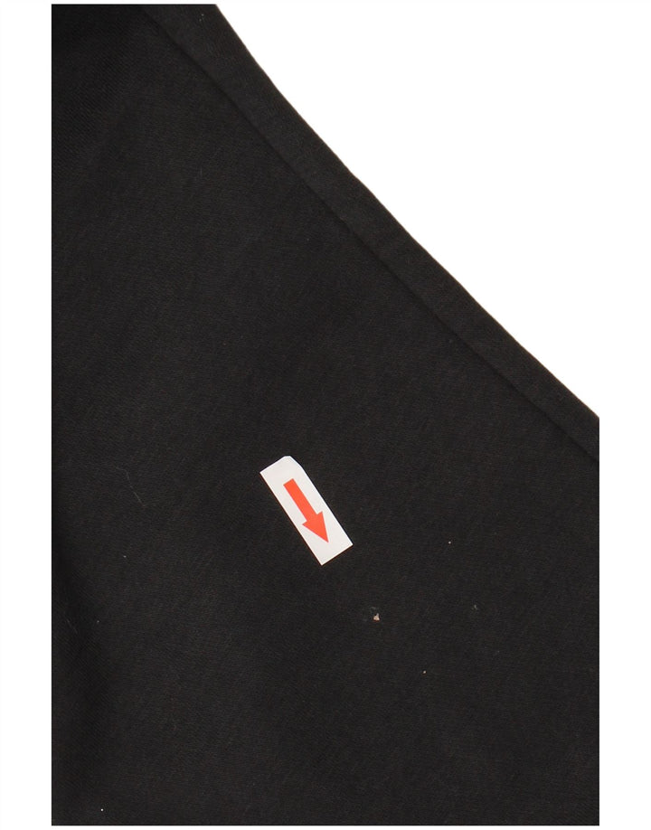 Pantaloni de trening pentru bărbați Adidas Pantaloni de jogging, bumbac mediu negru