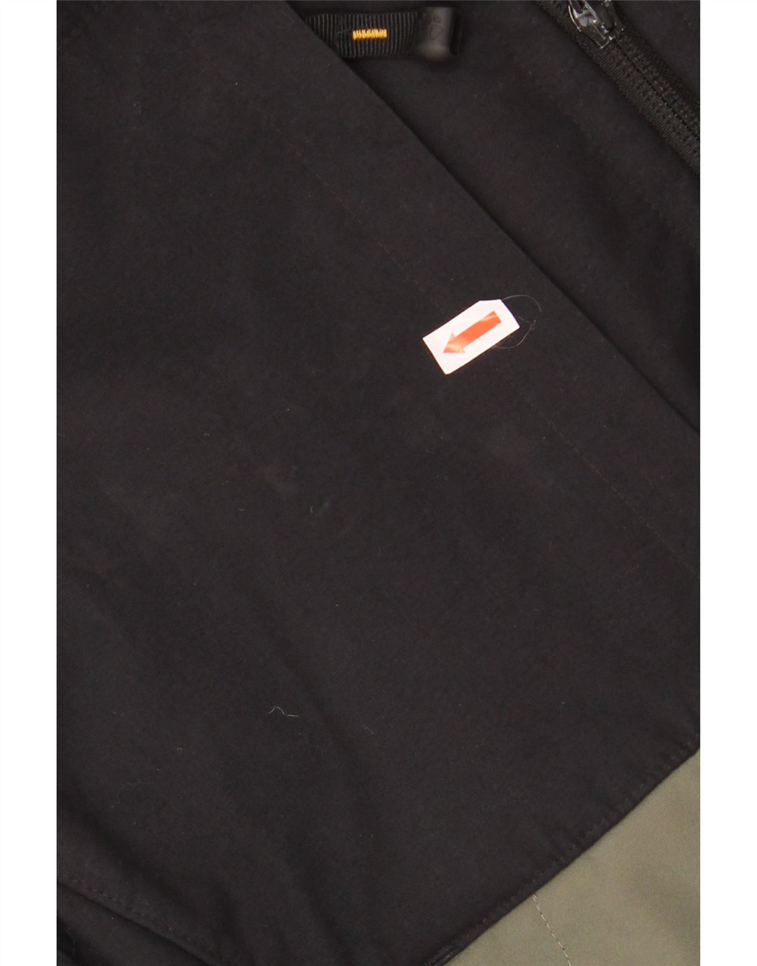 JACK WOLFSKIN Jachetă de vânt pentru bărbați UK 36/38 Medium Kaki Colorblock