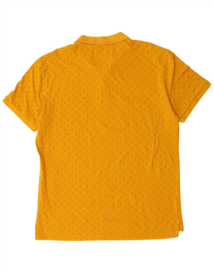 Tricou polo pentru bărbați Levi's XL, bumbac cu pete galbene