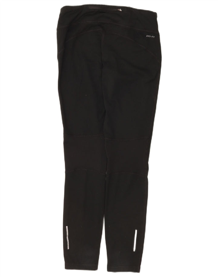 Leggings Dri Fit Nike pentru femei UK 12 Poliester mediu negru