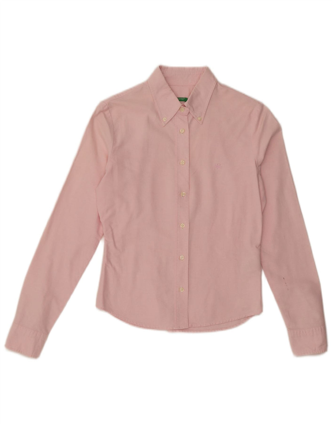 Cămașă Benetton pentru femei UK 10 Small Pink Bumbac