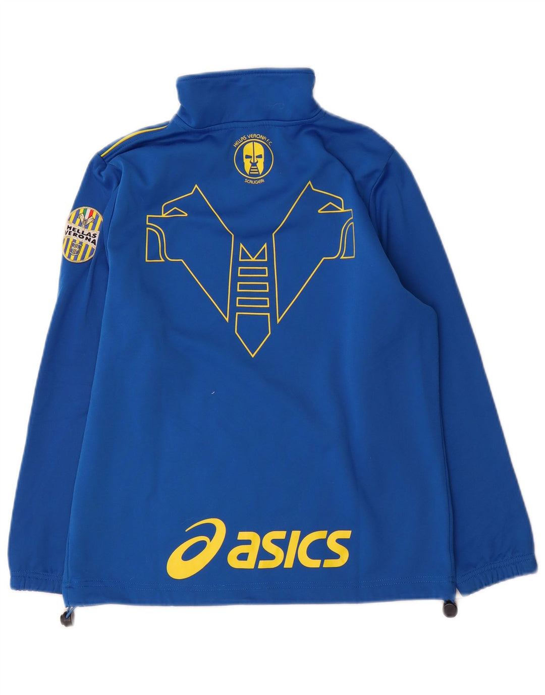Asics Boys HELLAS VERONA Graphic Pullover Trening Top 11-12 ani Albastru