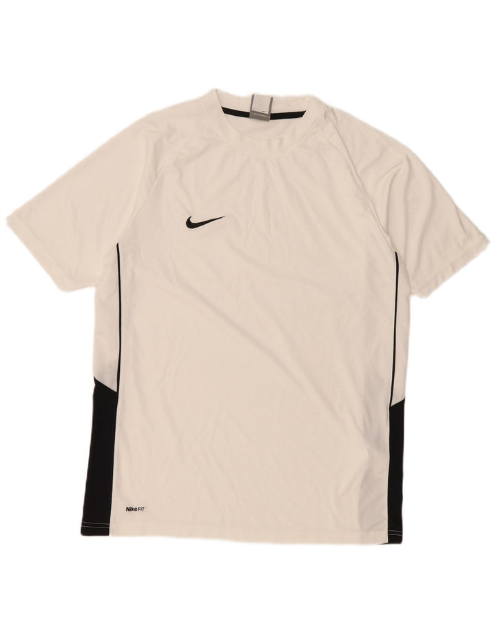 Tricou pentru bărbați Nike Top UK 39/41 Medium White Colorblock Poliester