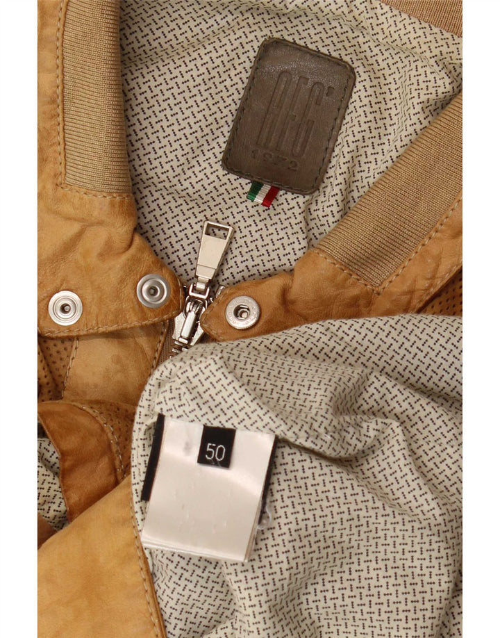 Jachetă bărbătească din piele intoarsa AFG IT 50 Large Beige