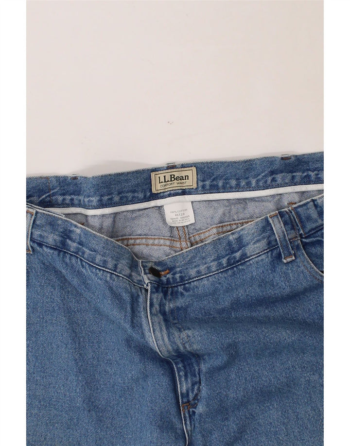 L.L.BEAN Mens Capri Jeans W46 L23 Blue Cotton Vintage L.L.Bean and Second-Hand L.L.Bean from Messina Hembry 