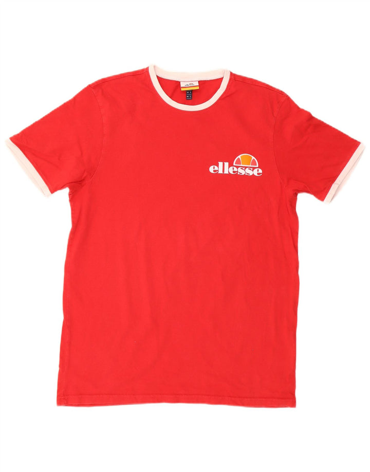 Tricou grafic pentru bărbați Ellesse Top mare bumbac roșu