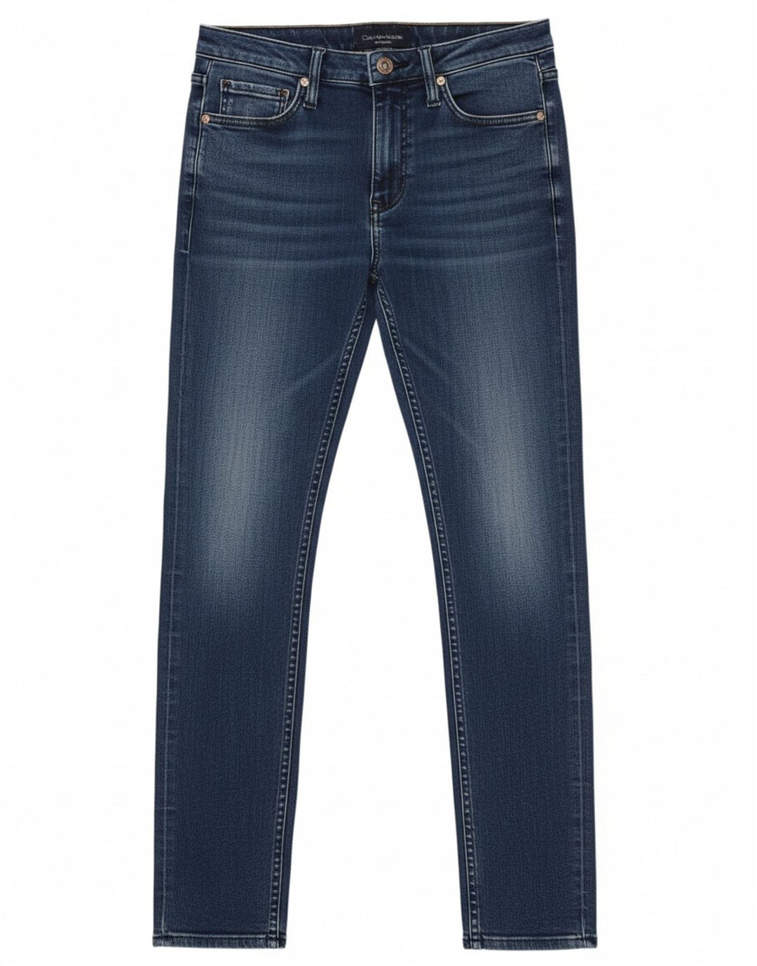 Blugi skinny pentru femei Calvin Klein W28 L32 albastru