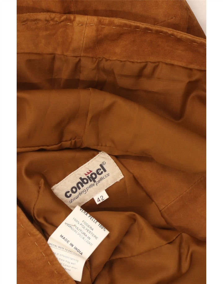 Vestă de căprioară pentru femei Conbipel IT 42 piele maro medie