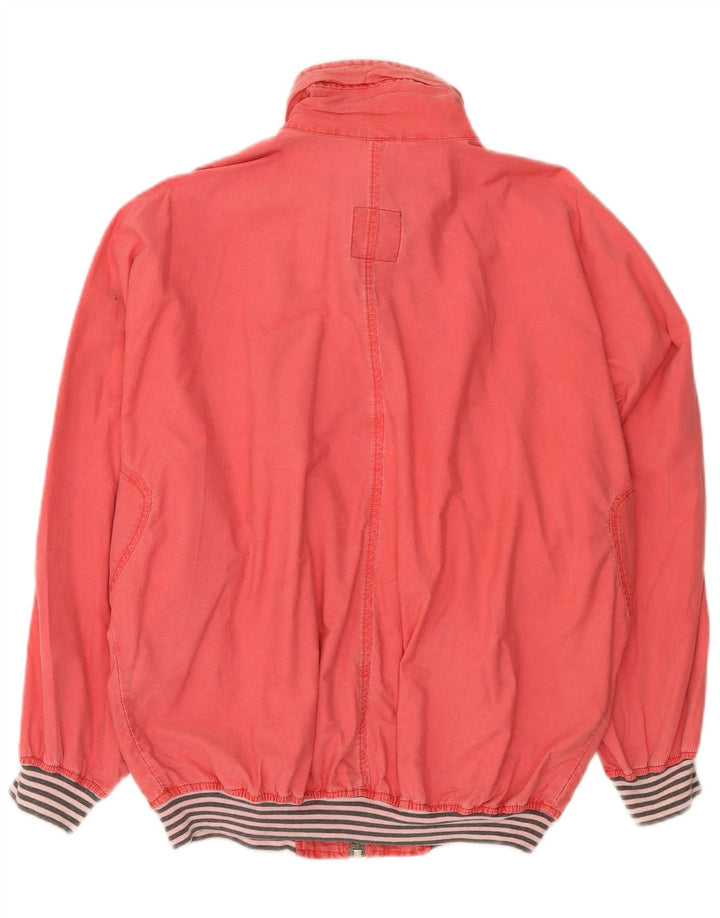 Jachetă Bomber oversized vintage pentru femei IT 44 bumbac roz mediu