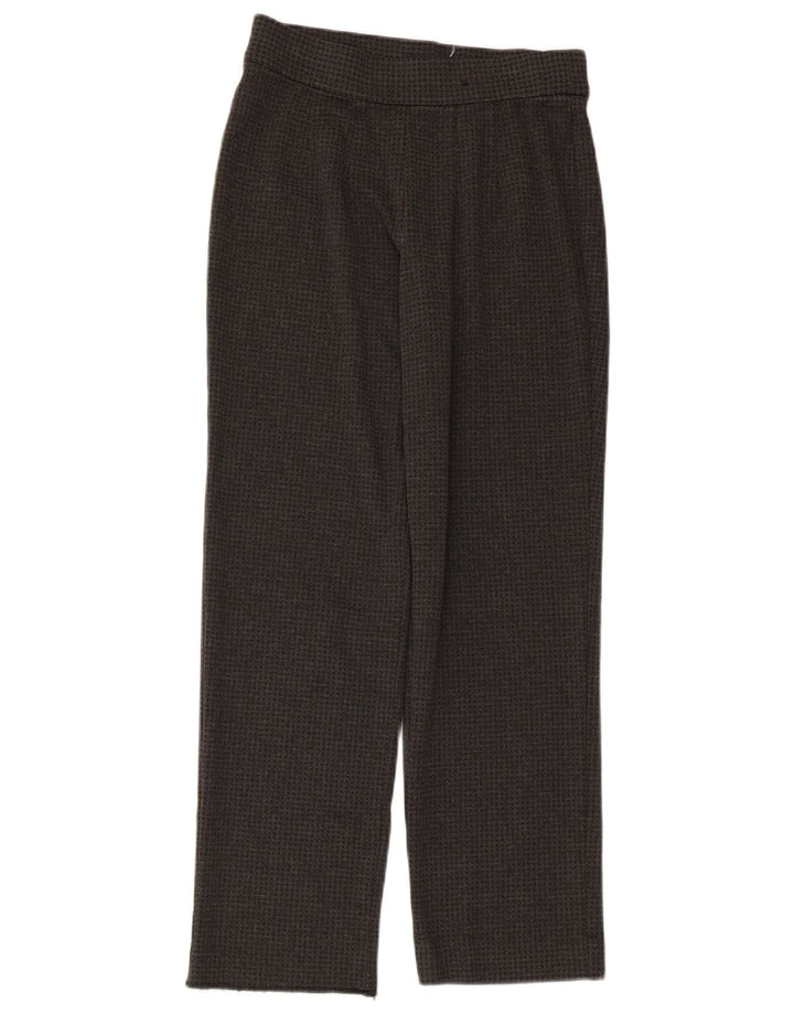 Pantaloni pentru femei Marks & Spencer UK 10 Small W26 L26 Gri Houndstooth